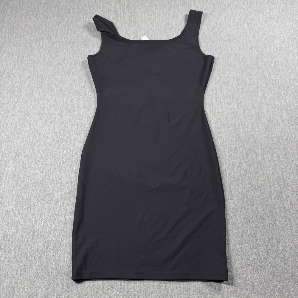 Maidenform Dress Shapewear Womens L Black Firm Control Seamless Slip Body Shaper